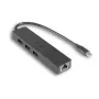 i-tec Advance USB-C õhuke Passive HUB 3 Port + Gigabit Ethernet Adapter