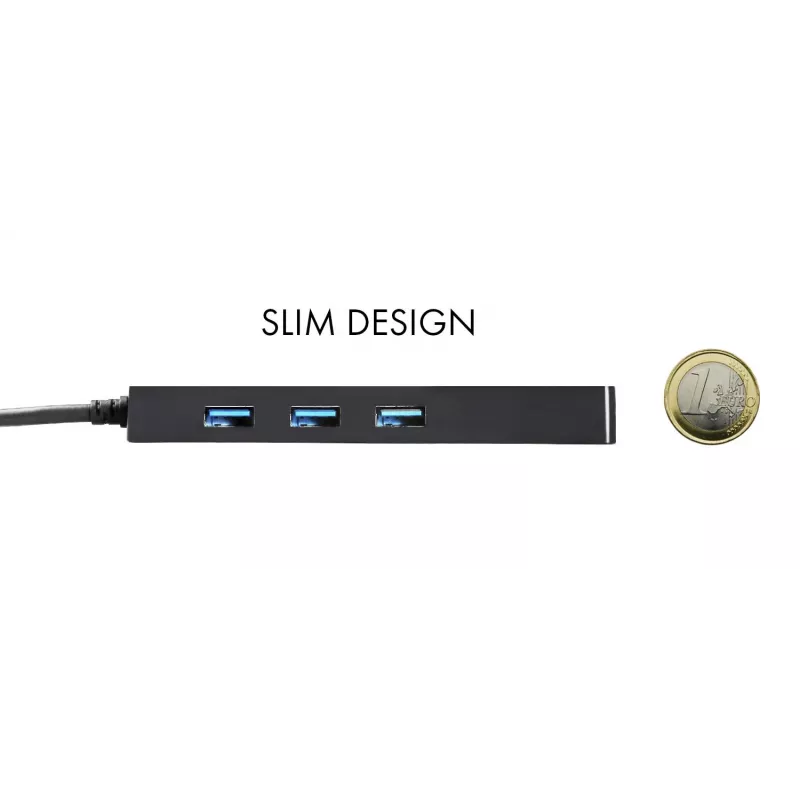 i-tec Advance USB-C õhuke Passive HUB 3 Port + Gigabit Ethernet Adapter