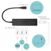 i-tec Advance USB-C õhuke Passive HUB 3 Port + Gigabit Ethernet Adapter