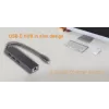 i-tec Advance USB-C õhuke Passive HUB 3 Port + Gigabit Ethernet Adapter