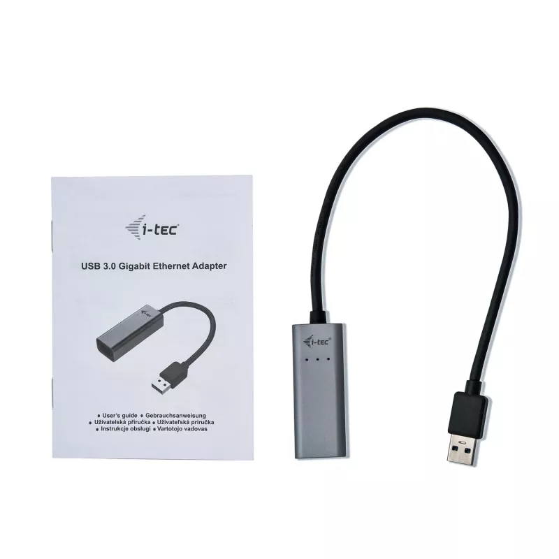 Ethernet Adapter i-tec Metal USB 3.0 U3METALGLAN
