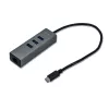 i-tec Metal USB-C HUB 3 Port + Gigabit Etherneti adapter