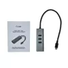 i-tec Metal USB-C HUB 3 Port + Gigabit Etherneti adapter