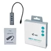 i-tec Metal USB-C HUB 3 Port + Gigabit Etherneti adapter