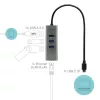 i-tec Metal USB-C HUB 3 Port + Gigabit Etherneti adapter