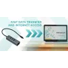 i-tec Metal USB-C HUB 3 Port + Gigabit Etherneti adapter