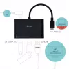 USB-C HDMI reisiadapter ITEC i-tec USB C HDMI reisiadapter PD/andmed — must, kiibistik RTS5403/RTS5404/RTS5411/PS176, 90×58×14 mm