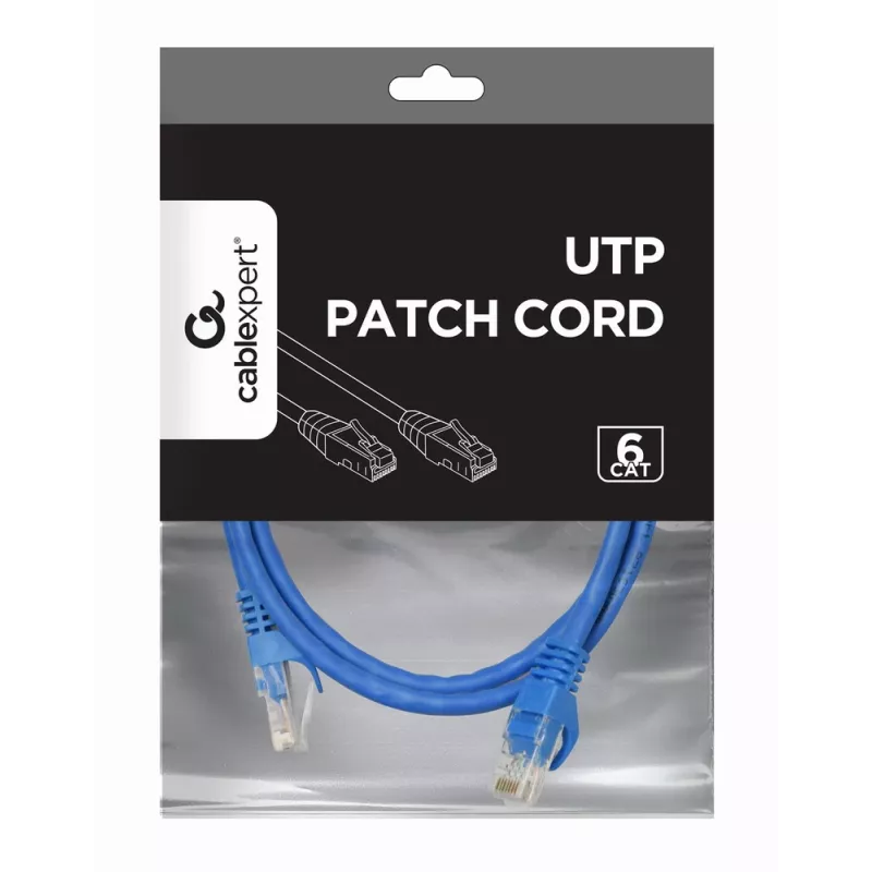 GEMBIRD patch-kaabel - CAT6 - UTP - 1m - Blue