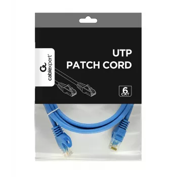 Võrgukaabel Gembird PP6U-2M RJ-45 Cat6 2m sinine