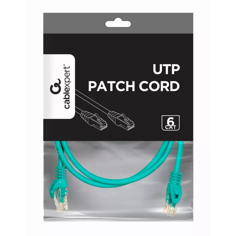 GEMBIRD patch-kaabel - CAT6 - UTP - 2m - roheline
