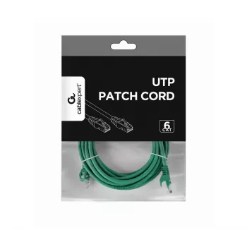 GEMBIRD patch-kaabel - CAT6 - UTP - 5m - roheline