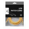 Võrgukaabel Gembird PP6U-3M RJ-45 Cat6 3 m kollane