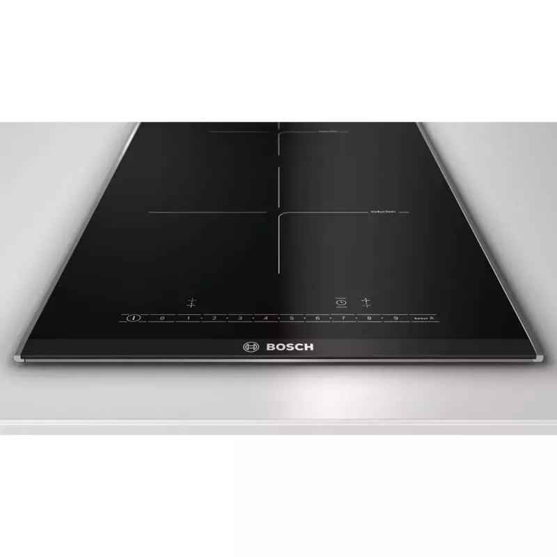 Bosch PIB375FB1E pliit, must, roostevaba teras, sisseehitatav tsooniga induktsioonpliit, 2 tsooni