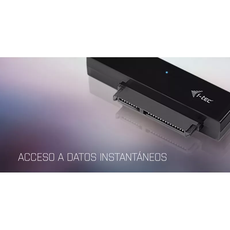 i-tec MySafe USB-C 3.1 Gen. 2 easy, HDD/SSD korpus, 2,5-tolline, Serial ATA, Serial ATA II, Serial ATA III, 10 Gbit/s, USB-ühenduvus, must