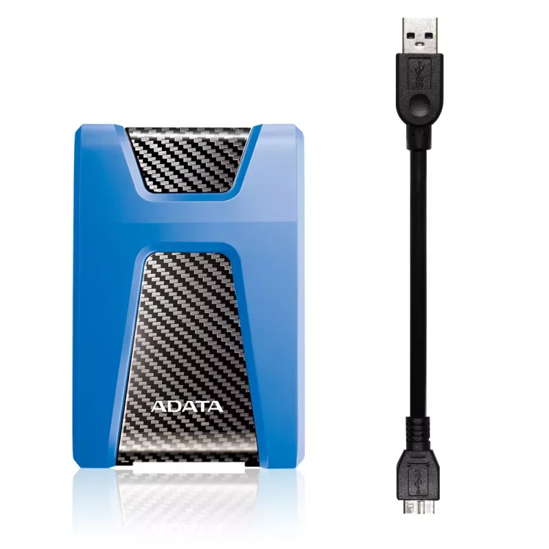 ADATA HD650 väline kõvaketas 1 TB 2,5-tolline Micro-USB B 3.2 Gen 1 (3.1 Gen 1) sinine