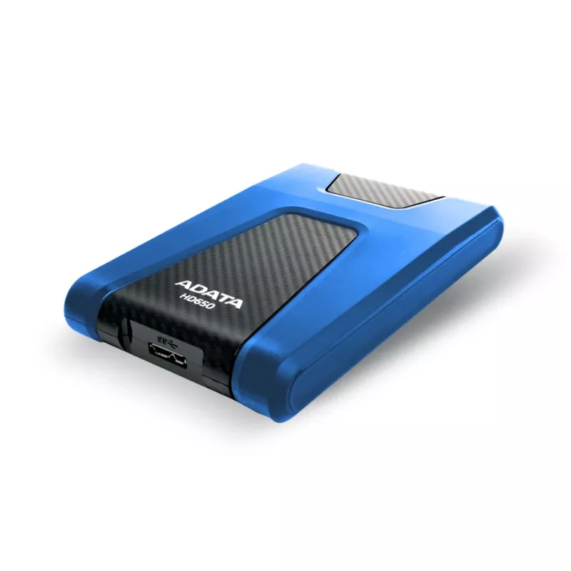 ADATA HD650 väline kõvaketas 1 TB 2,5-tolline Micro-USB B 3.2 Gen 1 (3.1 Gen 1) sinine