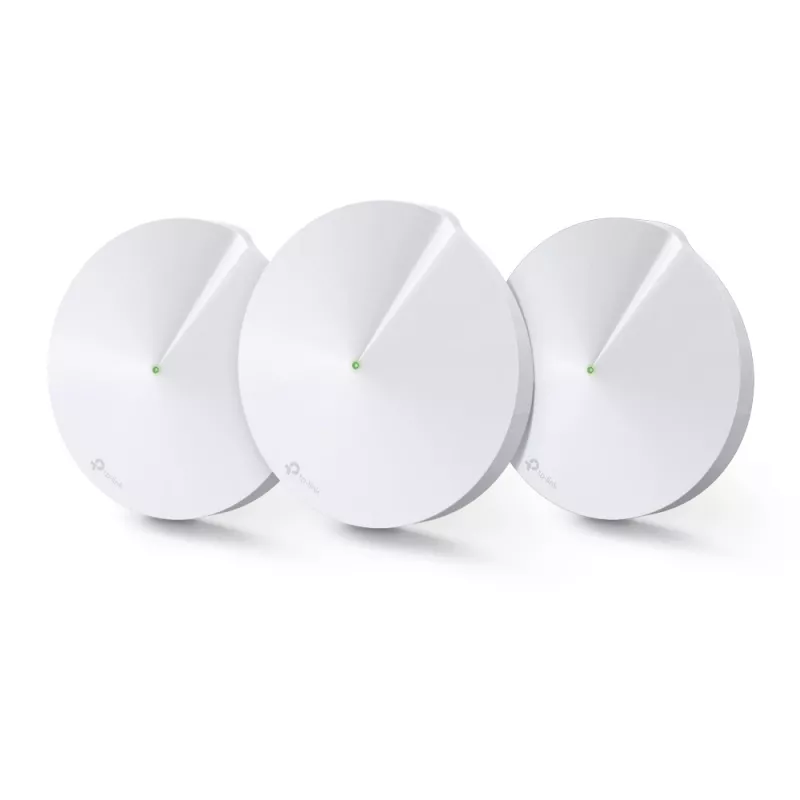 TP-Link AC1300 Deco Whole Home Mesh Wi-Fi süsteem, 3-pakk, valge, sisemine, Mesh süsteem, kaheribaline (2,4 GHz / 5 GHz), Wi-Fi 5 (802.11ac), 1300 Mbit/s