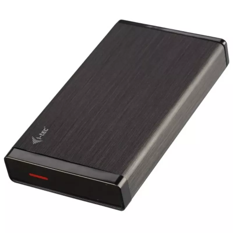i-tec MYSAFE Advanced 3,5-tolline USB 3.0, HDD-korpus, 3,5 tolli, Serial ATA, Serial ATA II, Serial ATA III, 5 Gbit/s, USB-ühenduvus, Must, Metallik