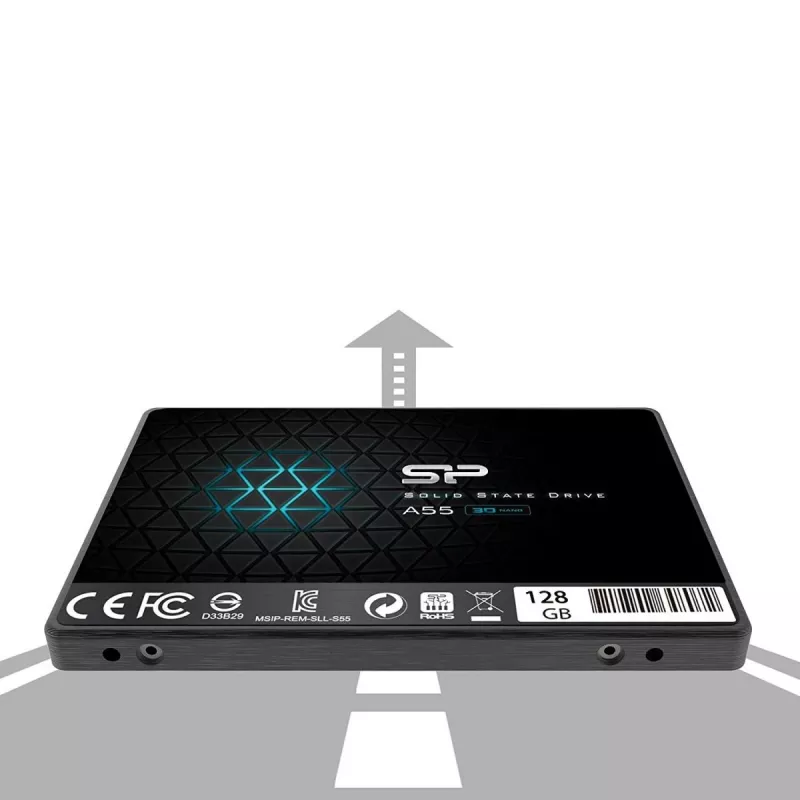 SILICON POWER SSD - A55 - 128GB - 2,5 tolli - SATA III SLC