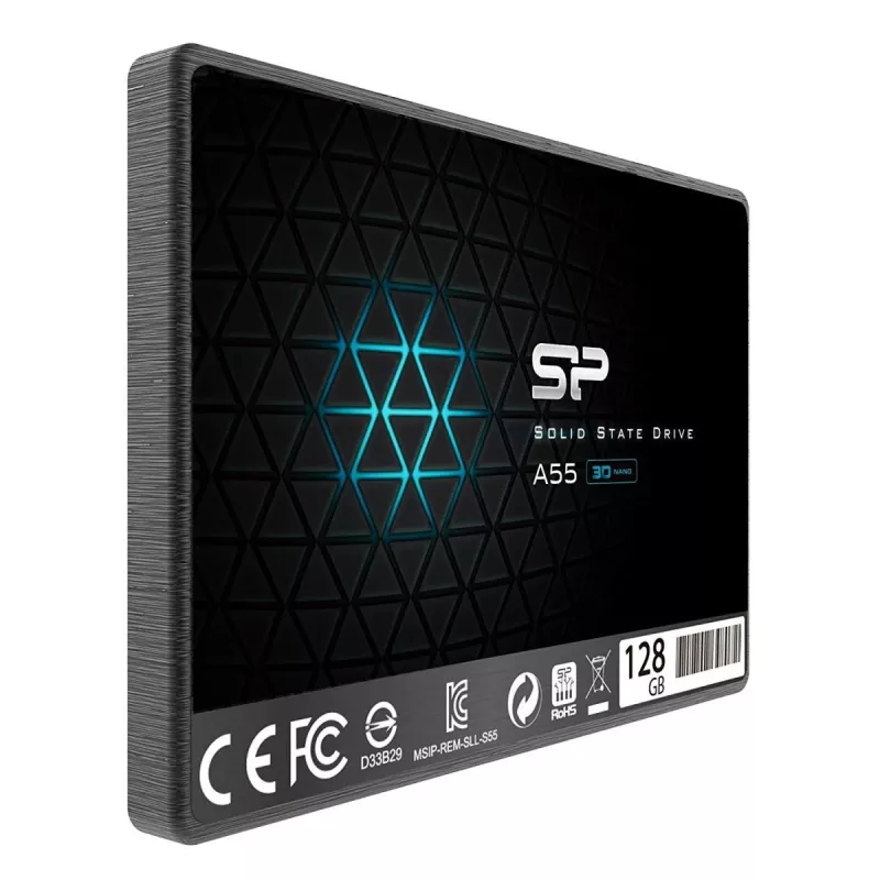 SILICON POWER SSD - A55 - 128GB - 2,5 tolli - SATA III SLC