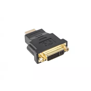 LANBERG soovahetuskaabel HDMI (isane) DVI-D (emale, 24+5) must, 1920x1080@60Hz, ABS-korpus