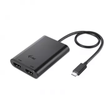 i-tec USB-C 3.1 Dual 4K HDMI videoadapter, 3.2 Gen 1 (3.1 Gen 1), USB USB-C, HDMI väljund, 3840 x 2160 pikslit