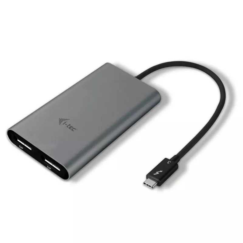 i-tec Thunderbolt 3 Dual DP Video Adapter USB USB-C DisplayPort 1.2a