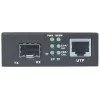 Intellinet Gigabit Ethernet to SFP meediamuundur, 10/100/1000Base-Tx SFP pesasse, tühi