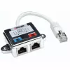 Intellinet 2-Port Modular Distributor, Cat5e, FTP, võimaldab kahel RJ45 pordil jagada üht Cat5e võrgukaablit