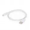 Lightning-kaabel Gembird CC-USB2-AMLM-2M-W — 2 m, Lightning USB-A-le, USB 2.0, valge