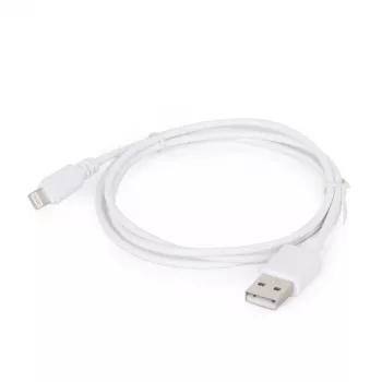 Lightning-kaabel Gembird CC-USB2-AMLM-2M-W — 2 m, Lightning USB-A-le, USB 2.0, valge