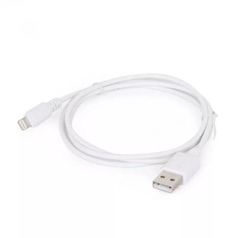 Lightning-kaabel Gembird CC-USB2-AMLM-2M-W — 2 m, Lightning USB-A-le, USB 2.0, valge