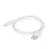 Lightning-kaabel Gembird CC-USB2-AMLM-2M-W — 2 m, Lightning USB-A-le, USB 2.0, valge