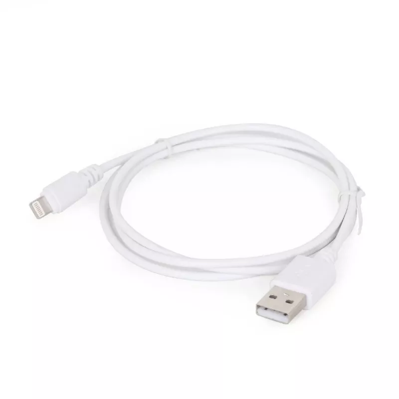 Lightning-kaabel Gembird CC-USB2-AMLM-2M-W — 2 m, Lightning USB-A-le, USB 2.0, valge