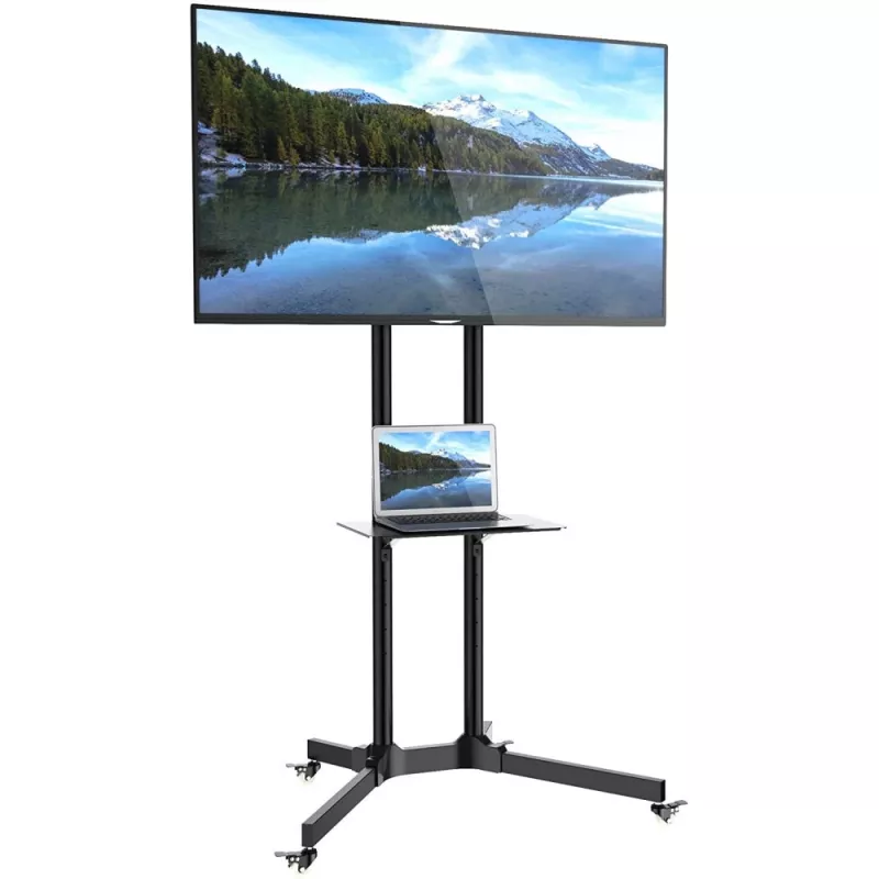 Techly põrandakäru riiulitoega LCD / LED / Plasma 30-65 tolli ICA-TR6