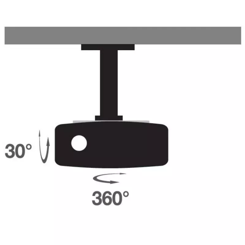 Techly Bracket Universal Projector Ceiling Valge ICA-PM 200WH