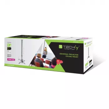 Techly Projector Ceiling Stand Extension 30-37 cm Hõbedane ICA-PM 102S