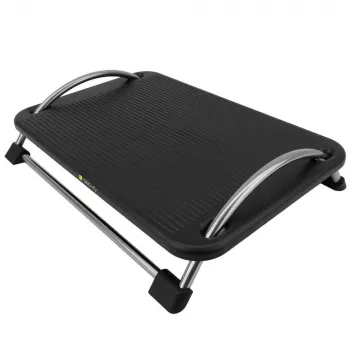 Techly reguleeritav jalatoend ICA-FR 13, must, ABS sünteetika, 430 mm, 280 mm, 1,24 kg