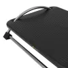 Techly reguleeritav jalatoend ICA-FR 13, must, ABS sünteetika, 430 mm, 280 mm, 1,24 kg