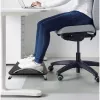 Techly reguleeritav jalatoend ICA-FR 13, must, ABS sünteetika, 430 mm, 280 mm, 1,24 kg