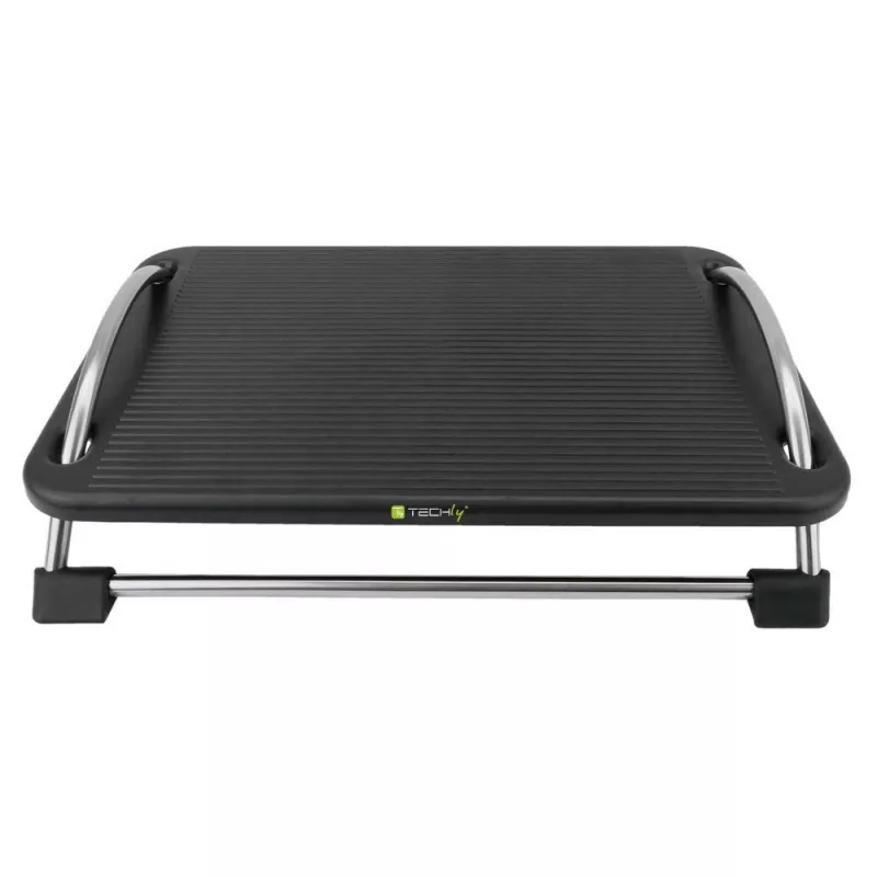 Techly reguleeritav jalatoend ICA-FR 13, must, ABS sünteetika, 430 mm, 280 mm, 1,24 kg