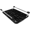 Techly reguleeritav jalatoend ICA-FR 13, must, ABS sünteetika, 430 mm, 280 mm, 1,24 kg