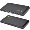 Techly Splitter HDMI 4-suunaline 4K*2K IDATA HDMI-4K4, HDMI, 4x HDMI, 1x HDMI F, 4096 x 2160 pikslit, Must, 36 bitti