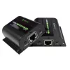Techly HDMI-pikendaja Full HD kaabli Cat.5E / 6 / 6A / 7 kaudu max 60m Autoregulated IDATA EXT-E70I