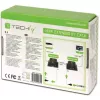 Techly HDMI-pikendaja Full HD kaabli Cat.5E / 6 / 6A / 7 kaudu max 60m Autoregulated IDATA EXT-E70I
