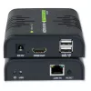 Techly IDATA HDMI-KVM2 KVM-pikendaja Saatja ja vastuvõtja