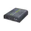 Techly IDATA HDMI-KVM2 KVM-pikendaja Saatja ja vastuvõtja