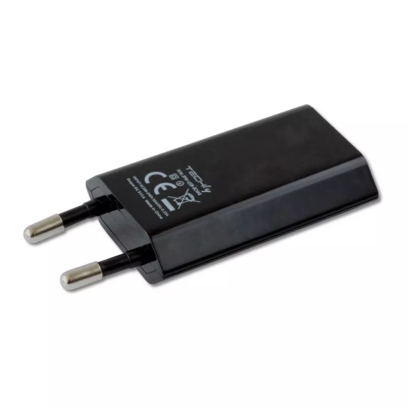Techly Compact Charger USB 1A European Plug Must
