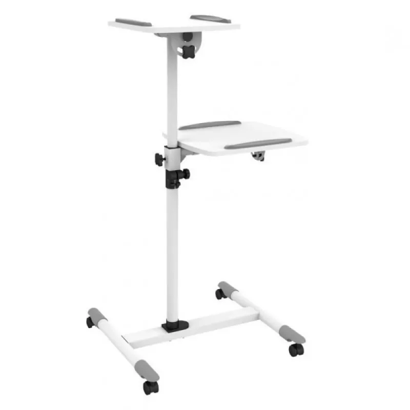 Techly Universal Trolley for Notebook / Projector, Valge ICA-TB TPM-6
