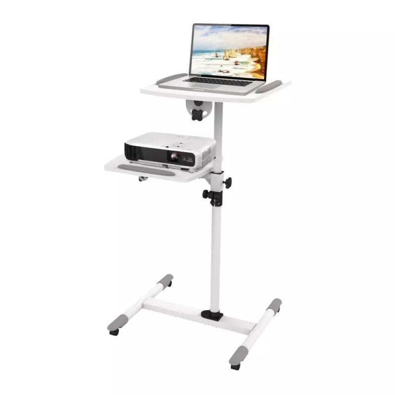 Techly Universal Trolley for Notebook / Projector, Valge ICA-TB TPM-6